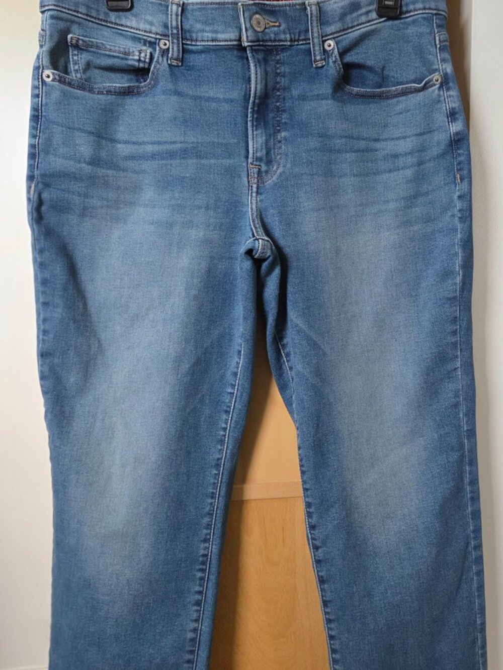 Lucky Brand denim fringed mid-rise cropped jeans - Size 12/31